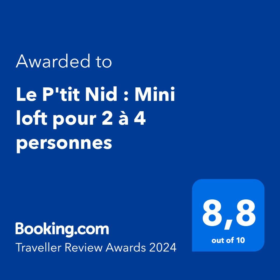 Le P'Tit Nid : Mini Loft Pour 2 A 4 Personnes Villa Tellin Екстериор снимка